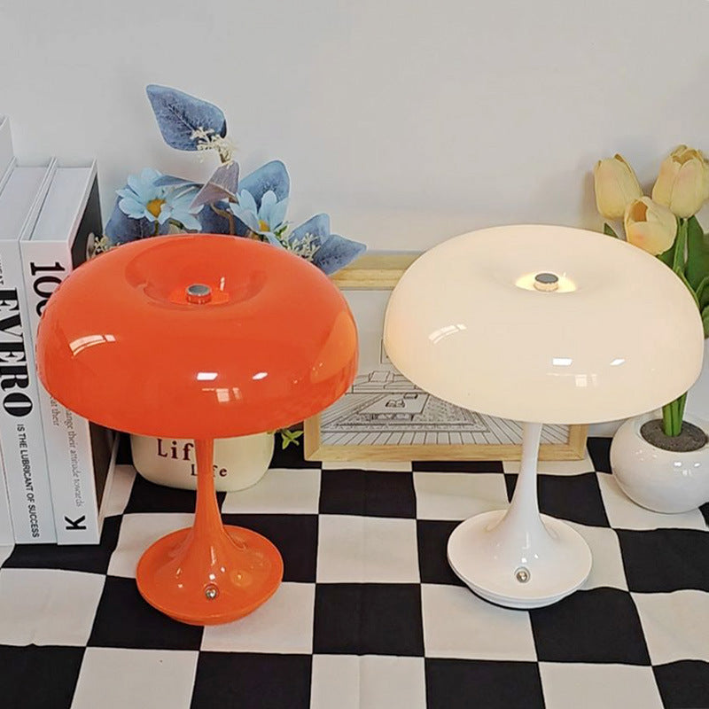 Mushroom Table Lamp, Cordless Rechargeable Touch Light