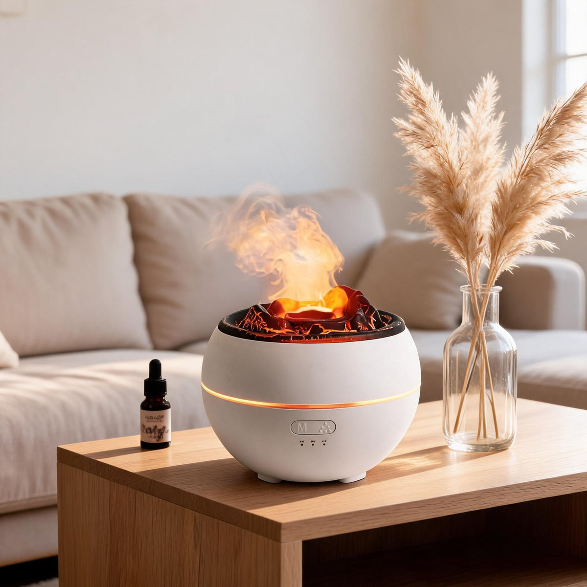Volcano flame aroma diffuser 1